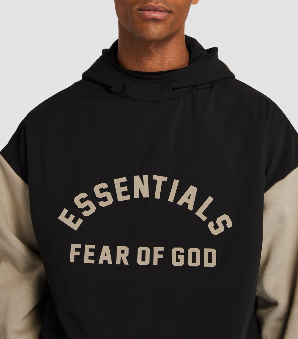 Fear Of God Essentials Fear Of God Essentials Layered Logo Hoodie