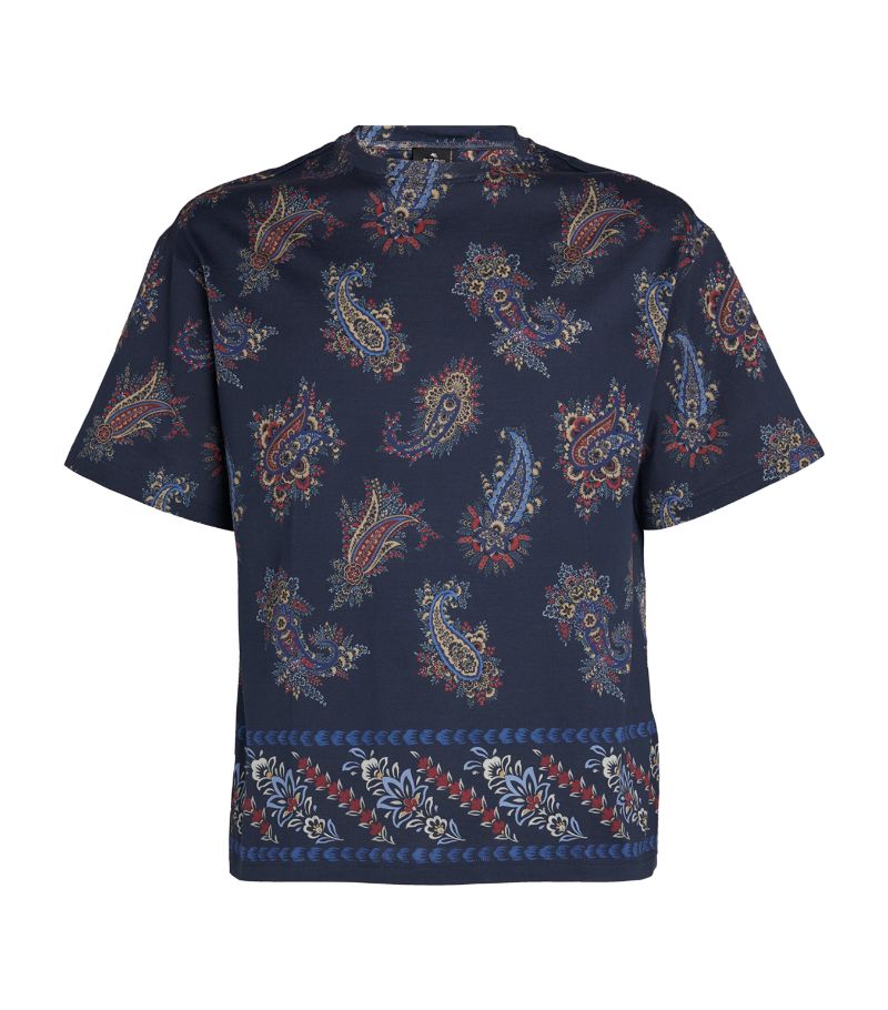 Etro Etro Cotton Paisley T-Shirt