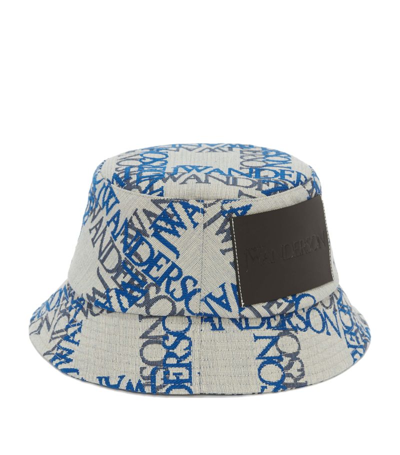 Jw Anderson Jw Anderson Logo Print Bucket Hat