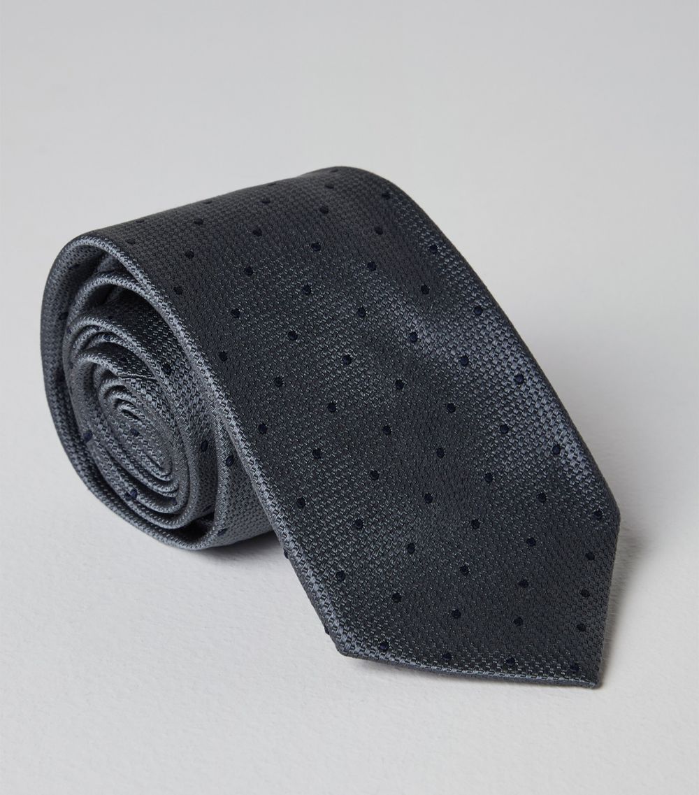 Brunello Cucinelli Brunello Cucinelli Silk Polka-Dot Tie