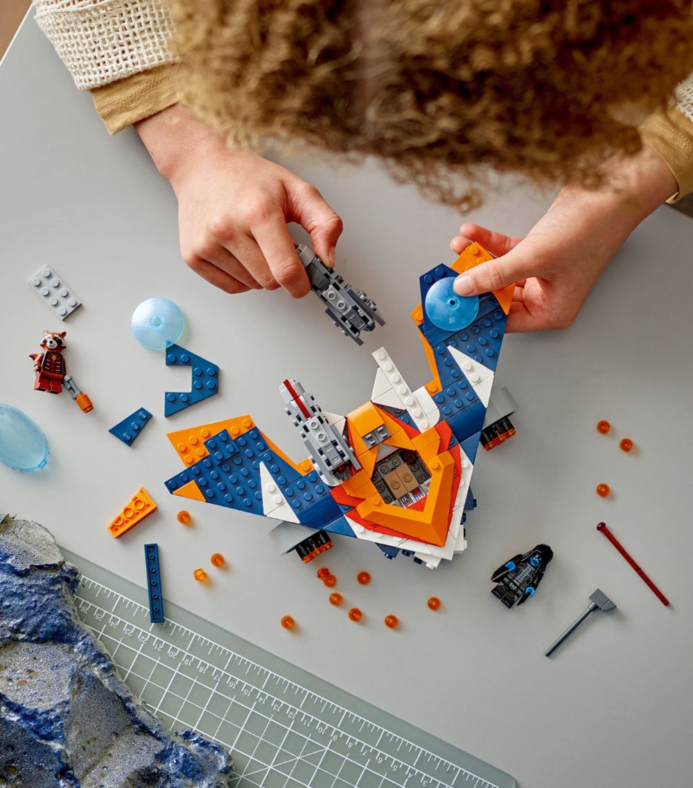 Lego Lego Marvel Rocket'S Warbird Vs. Ronan Building Toy 76278