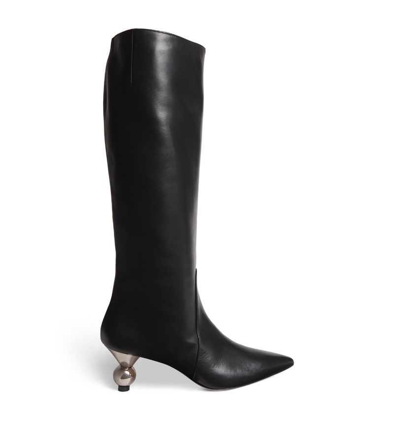 Weekend Max Mara Weekend Max Mara Leather Knee-High Boots