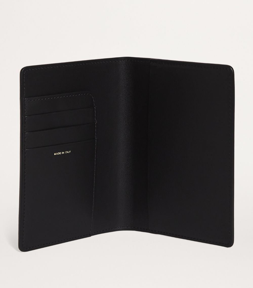 Paul Smith Paul Smith Leather Stripe Passport Cover