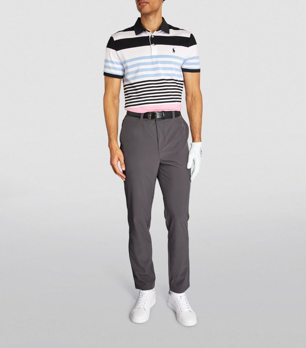 Rlx Ralph Lauren Rlx Ralph Lauren Cotton-Blend Striped Polo Shirt