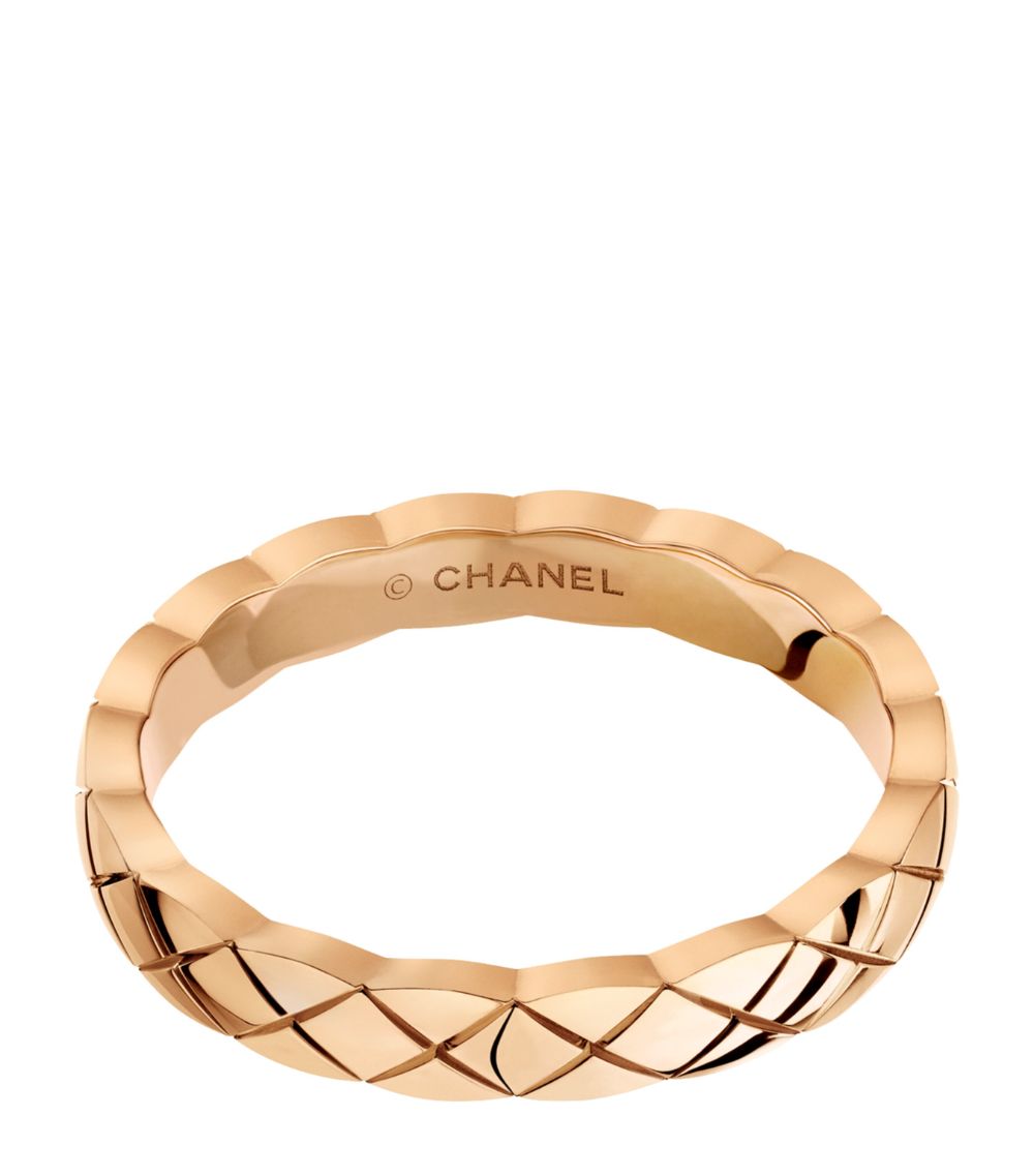 Chanel Chanel Beige Gold Coco Crush Ring