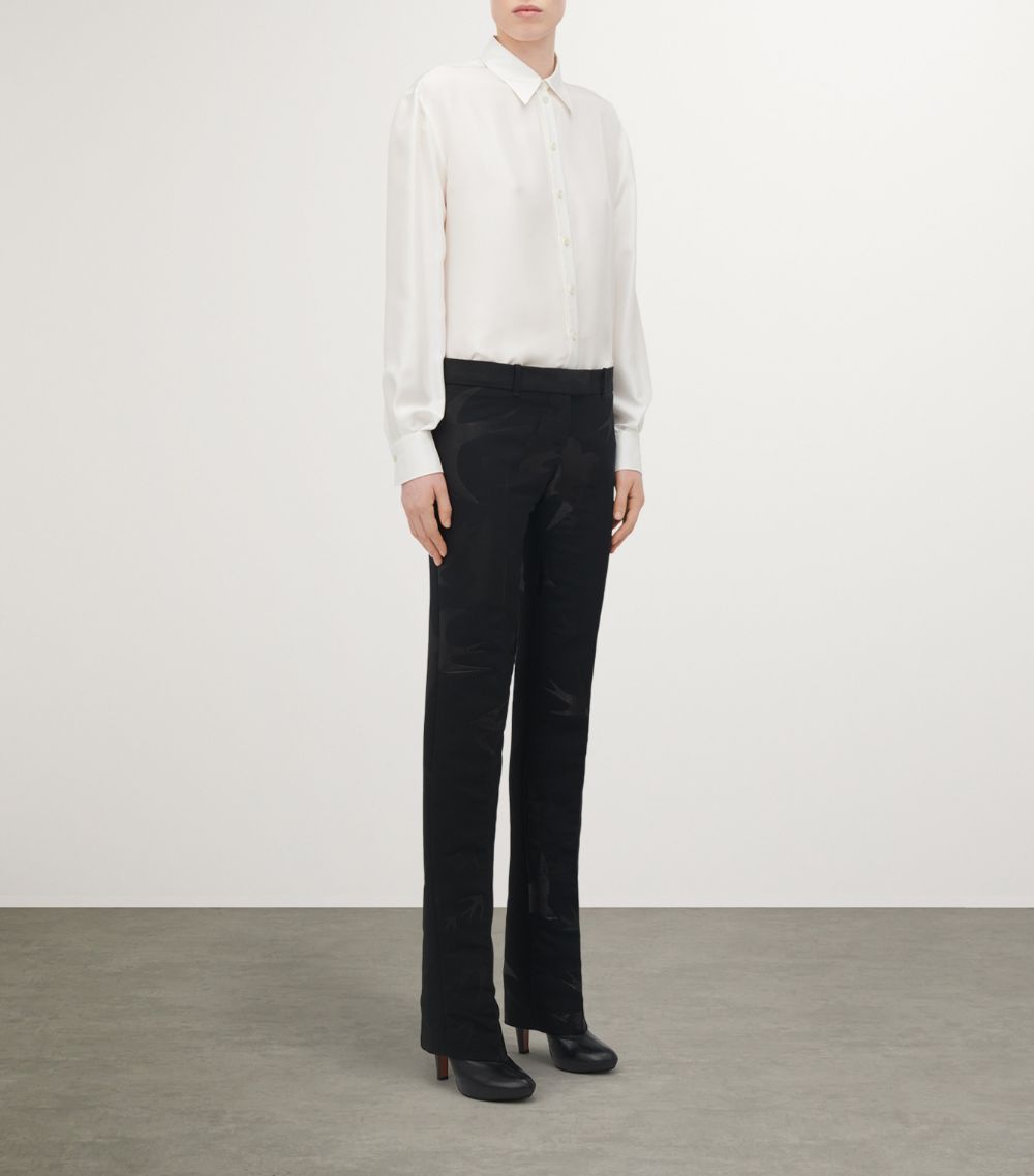 Alexander McQueen Alexander Mcqueen Low-Rise Tailored Trousers