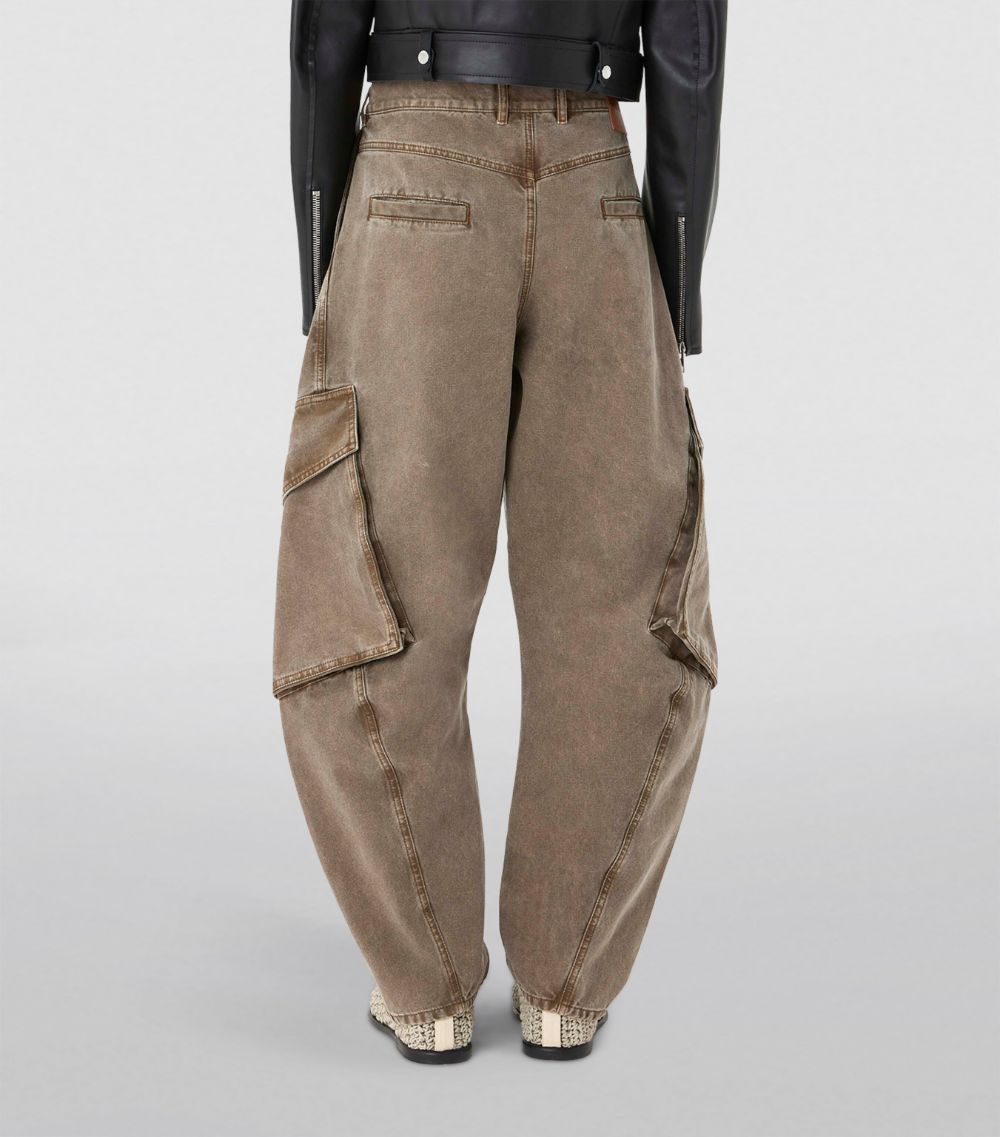 Jw Anderson Jw Anderson Twisted Cargo Trousers