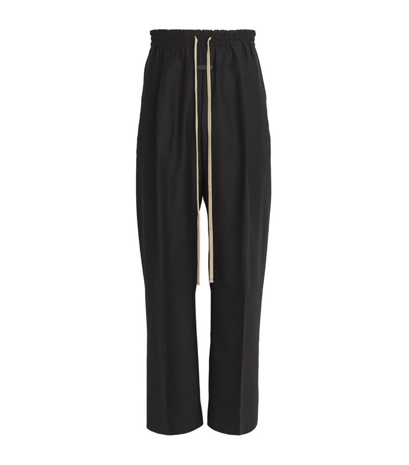 Fear Of God Fear Of God Wool-Silk Wide-Leg Trousers