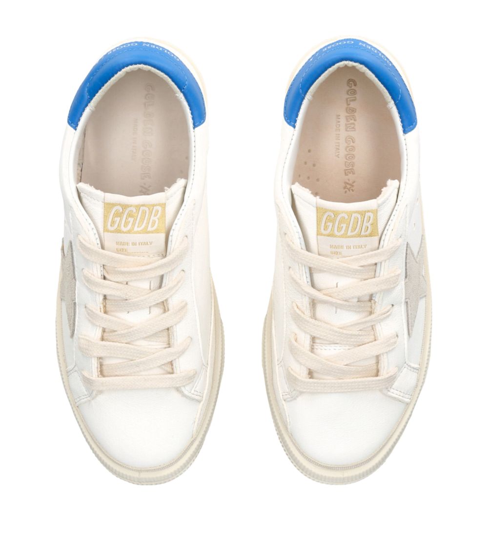 Golden Goose Golden Goose Leather May School Sneakers