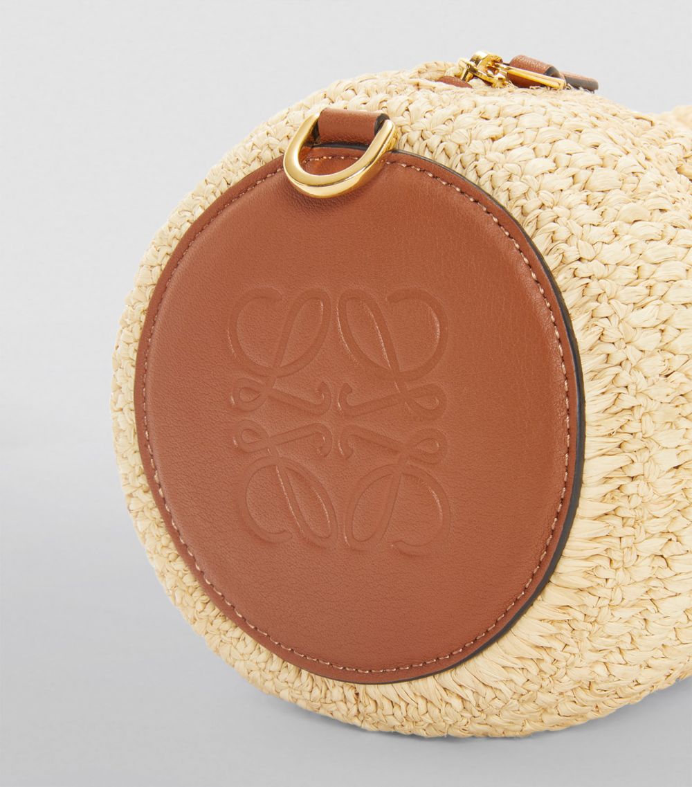 Loewe Loewe Raffia-Blend Pouch