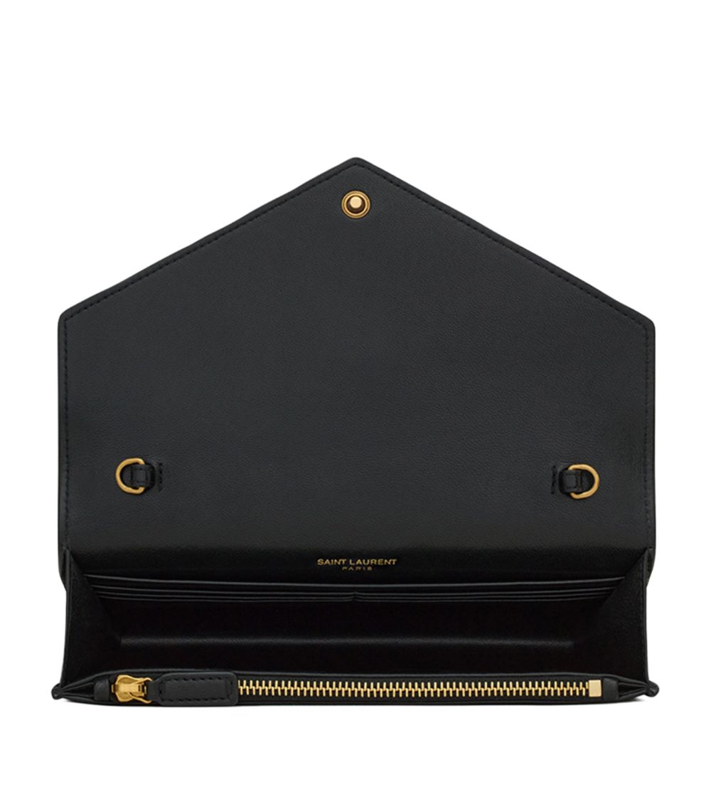 Saint Laurent Saint Laurent Cassandre Envelope Chain Wallet