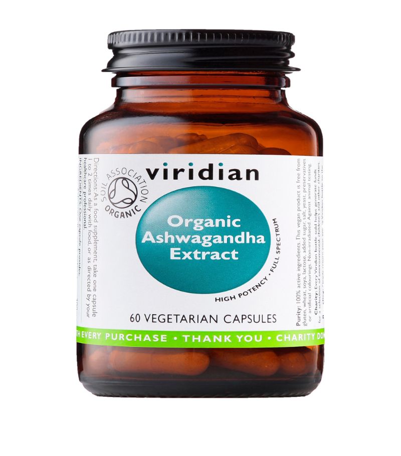 Viridian Viridian Organic Ashwagandha Extract Supplement (60 Capsules)