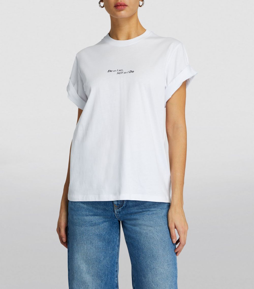Victoria Beckham Victoria Beckham Cotton Graphic T-Shirt