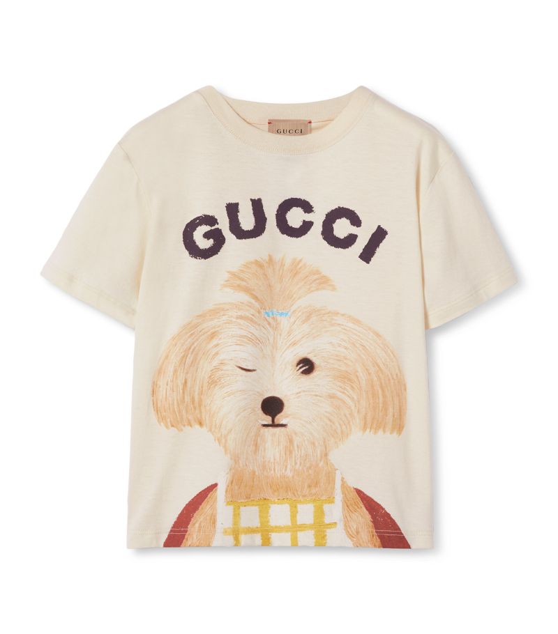 Gucci Gucci Kids X Seungyoun Kim Printed T-Shirt (4-12 Years)