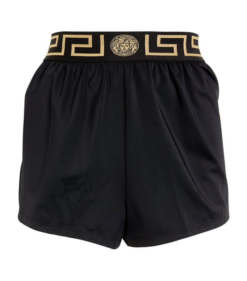 Versace Versace Greca-Waistband Swim Shorts