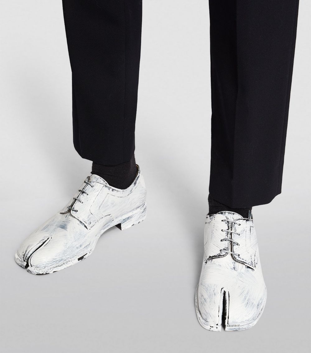 Maison Margiela Maison Margiela Paint-Effect Tabi Oxford Shoes