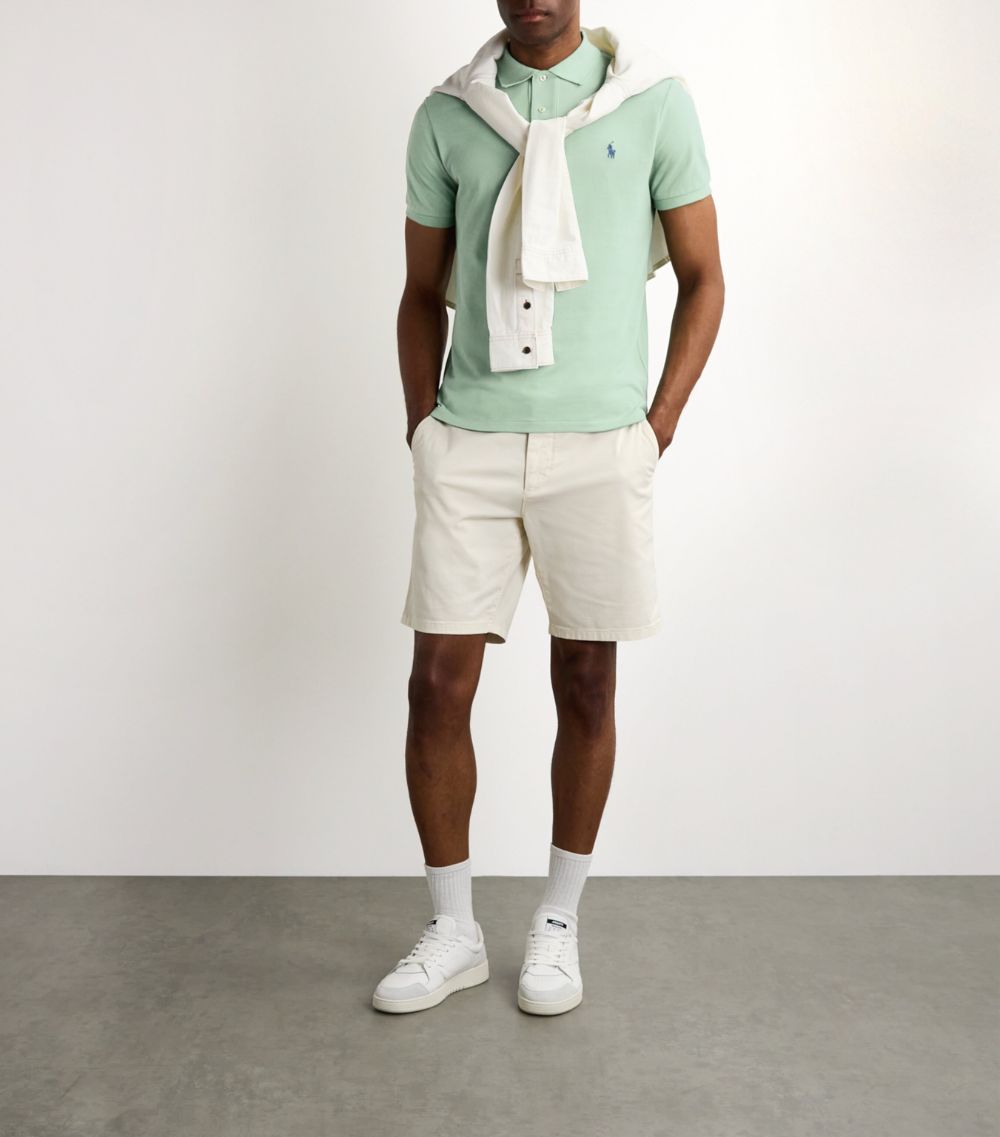 Polo Ralph Lauren Polo Ralph Lauren Cotton Mesh Slim-Fit Polo Shirt