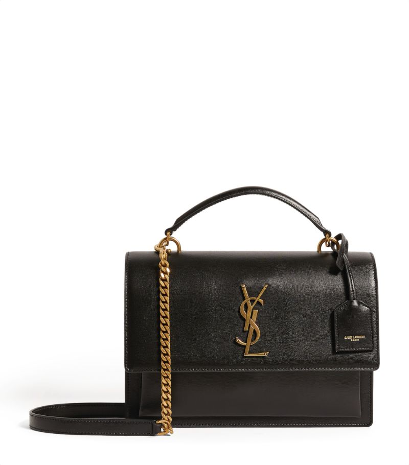 Saint Laurent Saint Laurent Leather Sunset Shoulder Bag