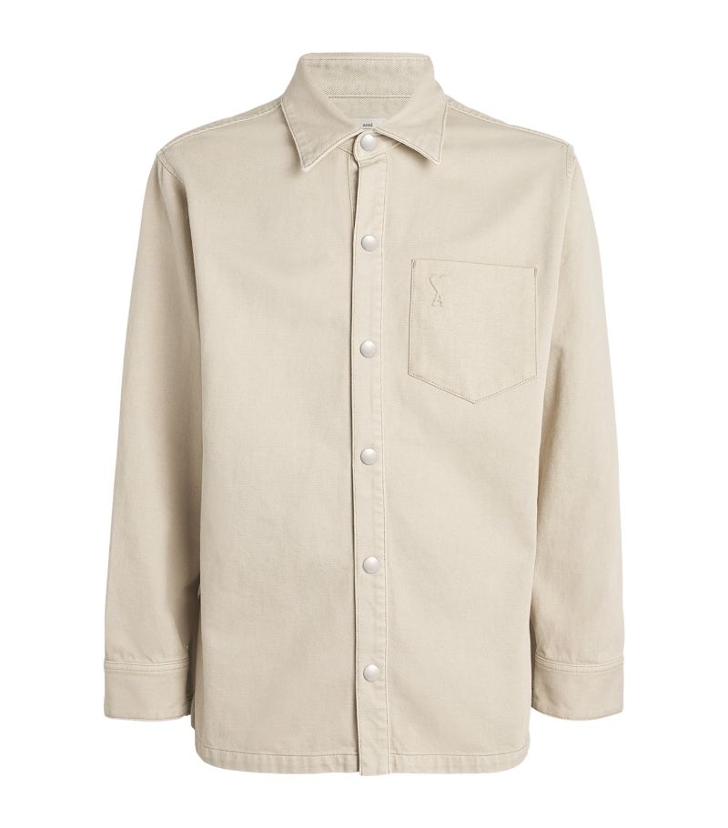 Ami Paris Ami Paris Embroidered Overshirt