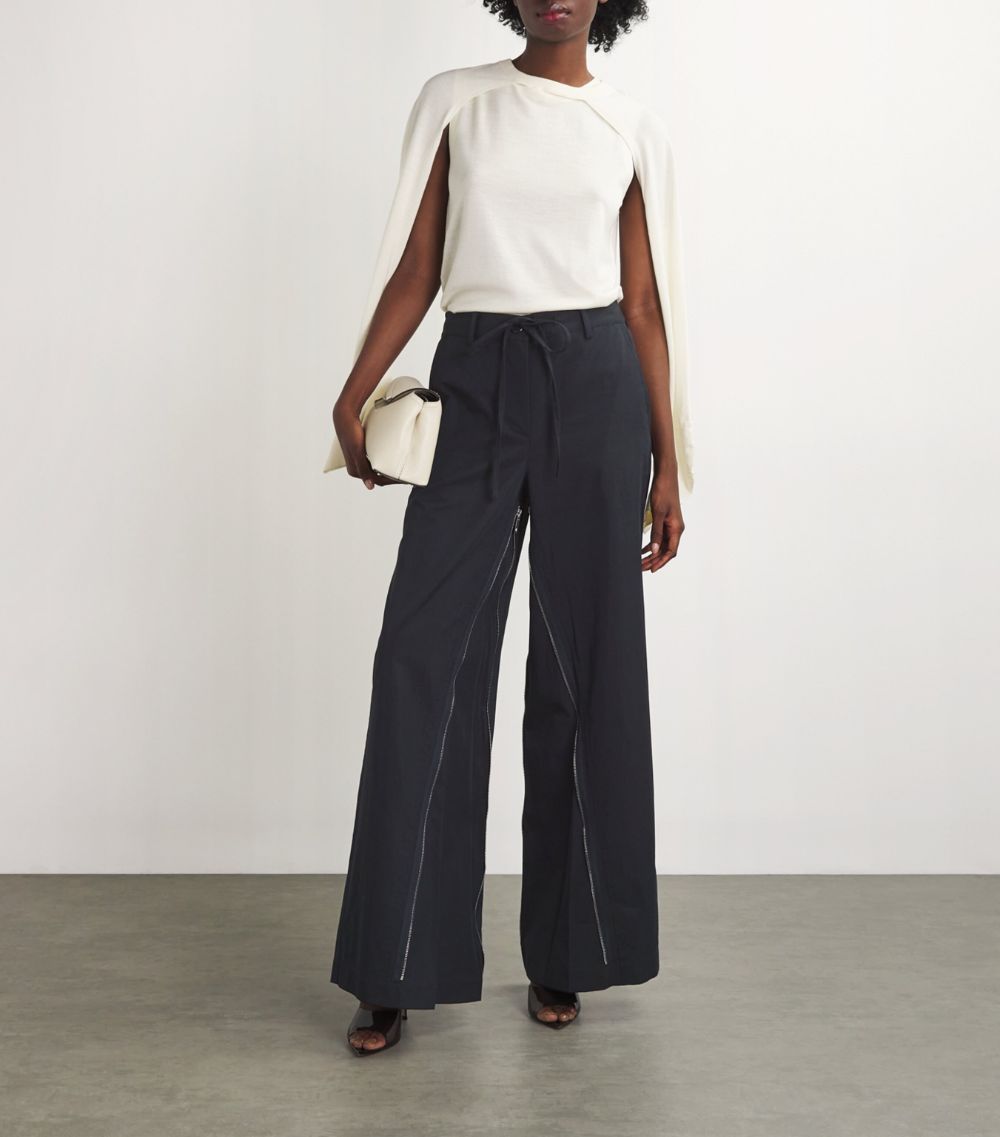 Helmut Lang Helmut Lang Zipped-Leg Trousers