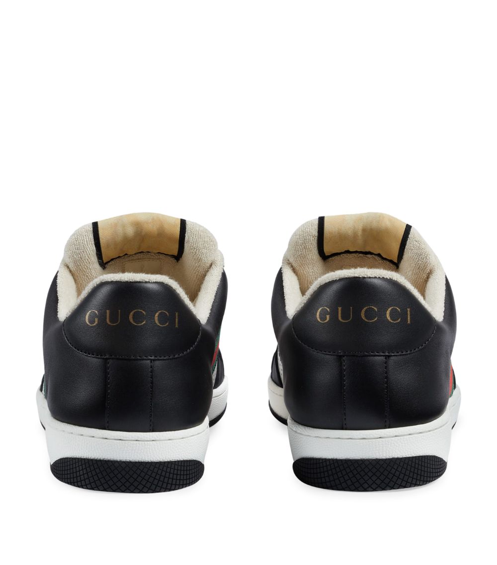 Gucci Gucci Leather Screener Sneakers