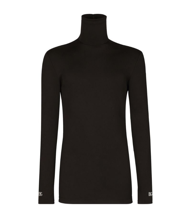 Dolce & Gabbana Dolce & Gabbana Rollneck Long-Sleeved Top