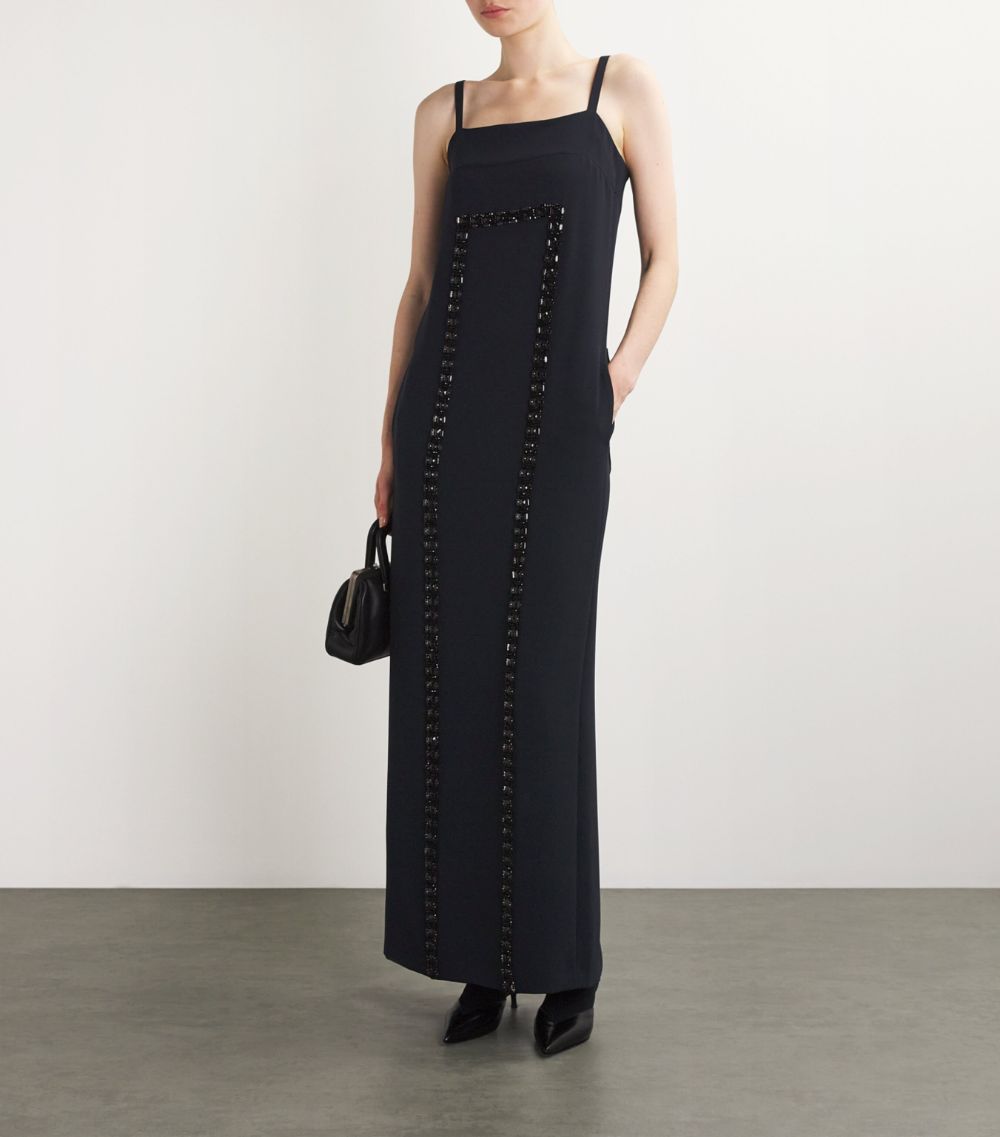 Max Mara Max Mara Embellished Maxi Dress