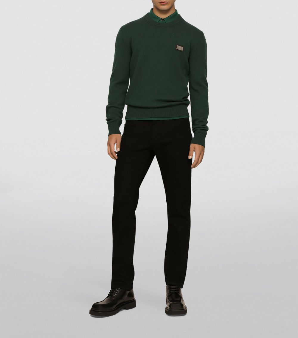 Dolce & Gabbana Dolce & Gabbana Wool-Cashmere Essentials Sweater