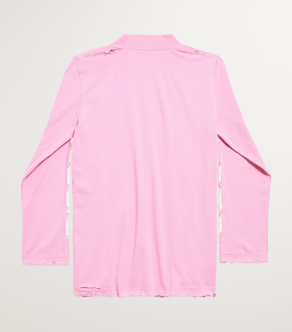 Balenciaga Balenciaga Stretch-Cotton Jersey Nologo Top