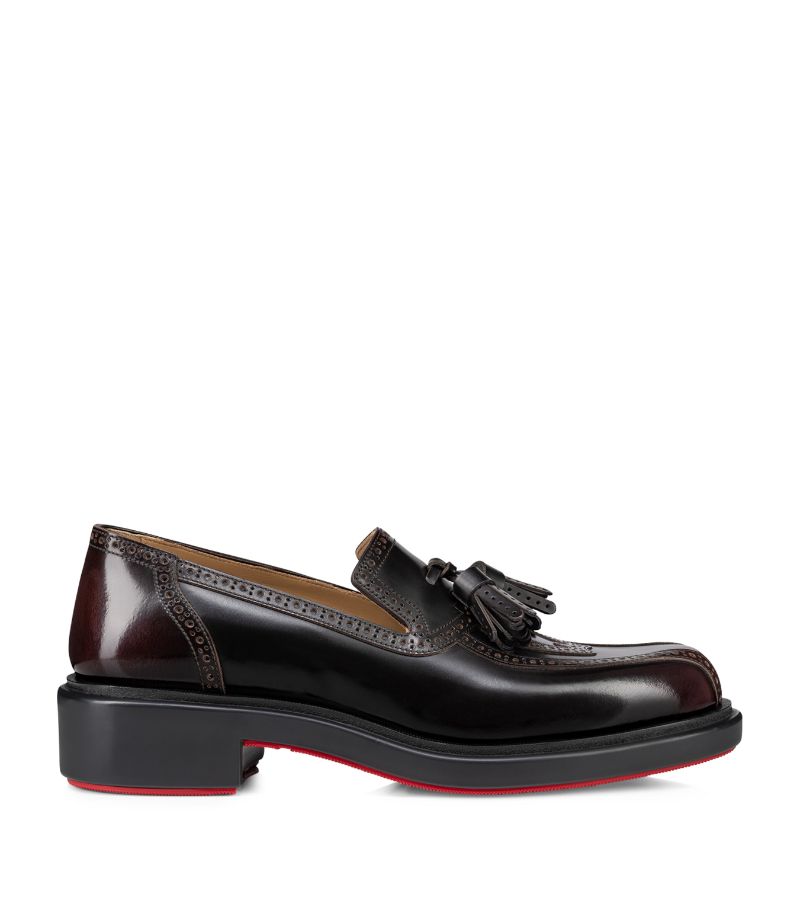 Christian Louboutin Christian Louboutin Daniloumoc Leather Loafers