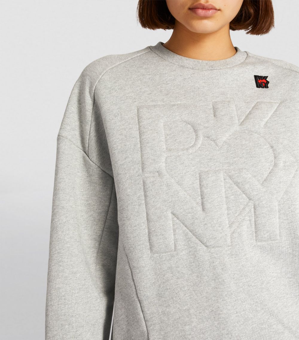 DKNY Dkny Cotton Logo Sweatshirt