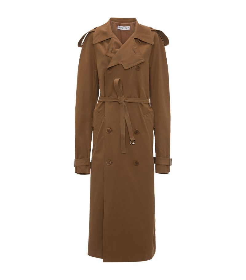 Jw Anderson Jw Anderson Cotton Drill Trench Coat