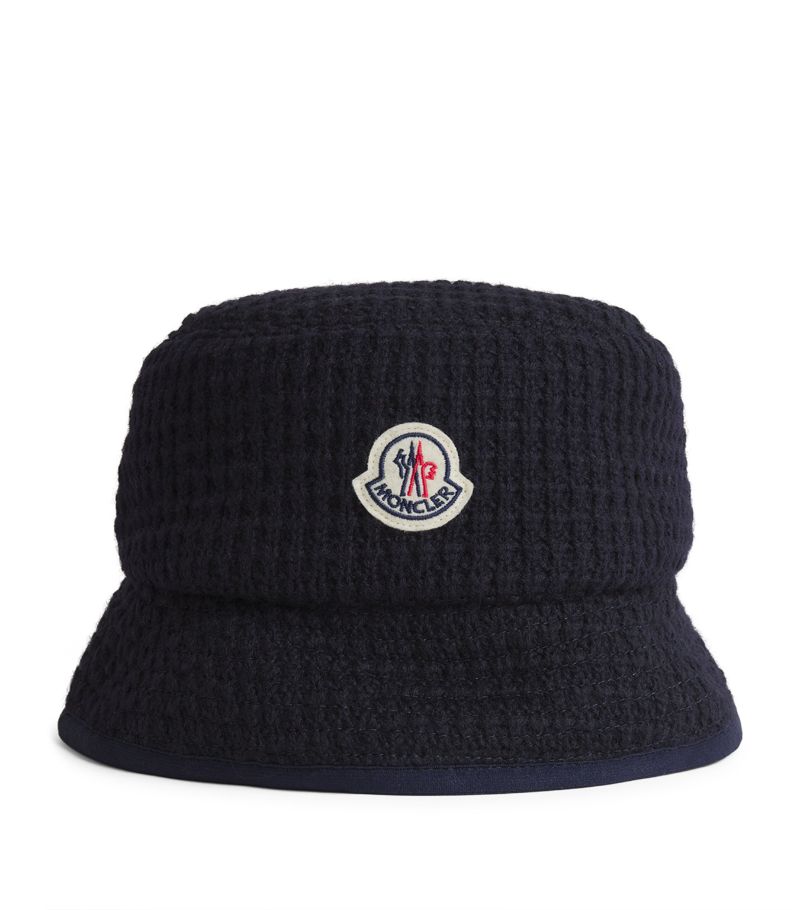 Moncler Moncler Reversible Logo-Patch Bucket Hat