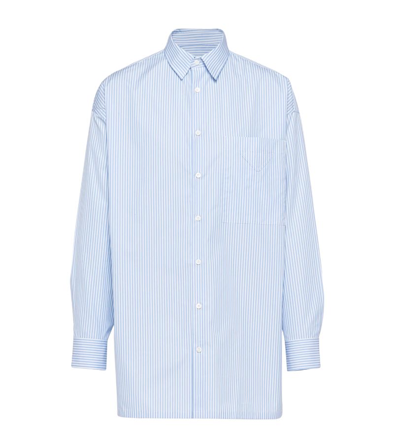 Prada Prada Oversized Pinstripe Shirt