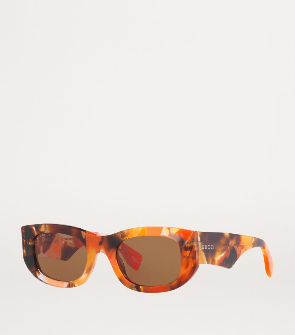 Gucci Gucci Tortoiseshell Oval Sunglasses