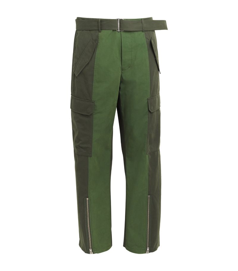 Simkhai Simkhai Contrast-Patch Cargo Trousers