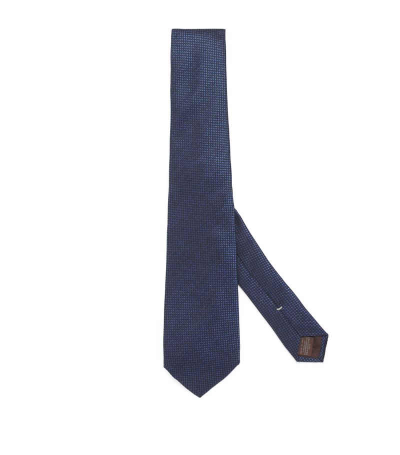 Canali Canali Silk Jacquard Tie