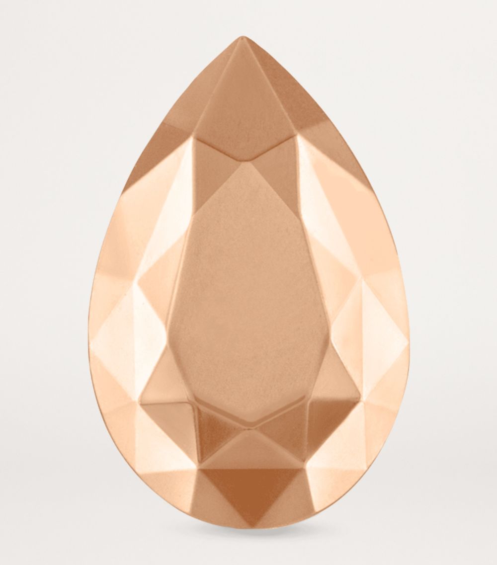 Maria Tash Maria Tash Faceted Pear Single Stud Earring (9Mm)