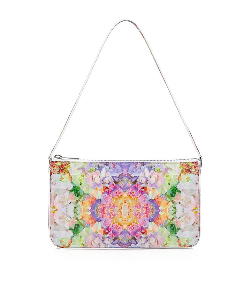 Christian Louboutin Christian Louboutin Loubila Leather Floral Shoulder Bag