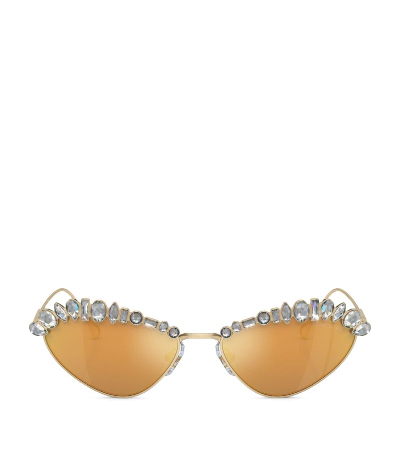 SWAROVSKI Swarovski Crystal-Embellished Cat-Eye Sunglasses