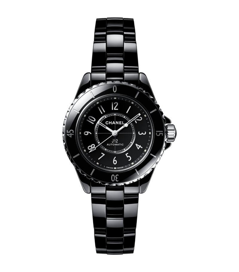 Chanel Chanel Ceramic And Steel J12 Calibre 12.2 Watch 33Mm