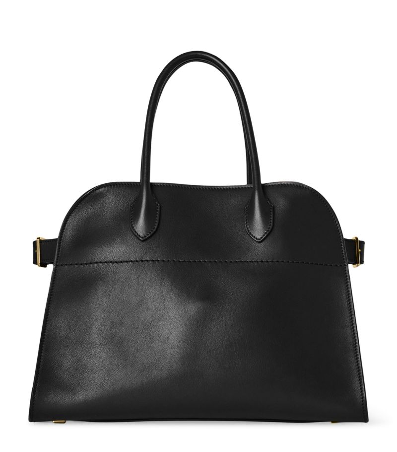 The Row The Row Leather Soft Margaux 12 Top-Handle Bag