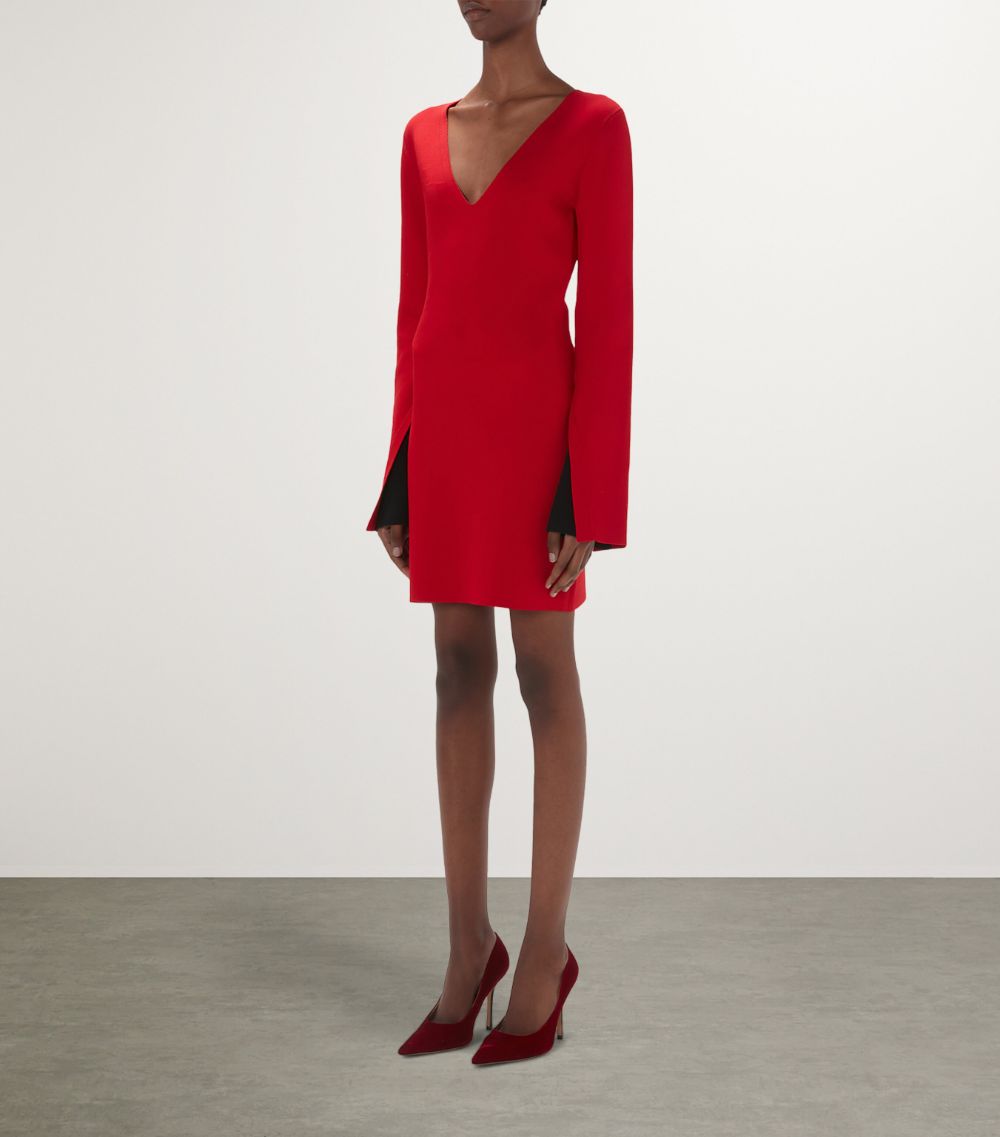 Jw Anderson Jw Anderson V-Neck Mini Dress