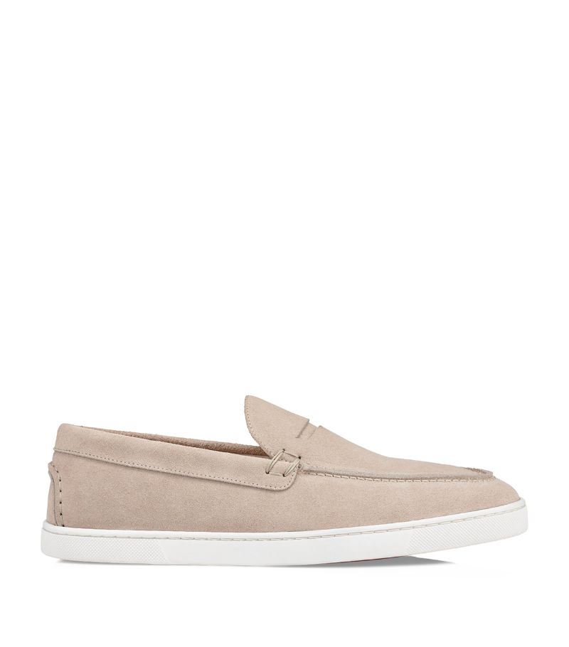 Christian Louboutin Christian Louboutin Varsiboat Suede Boat Shoes