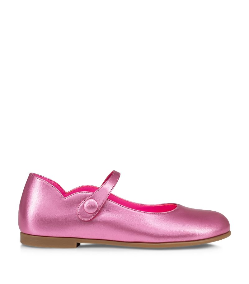 Christian Louboutin Kids Christian Louboutin Kids Melodie Chick Leather Ballet Flats