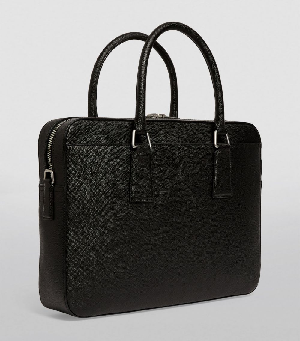  Sandro Leather Slim Briefcase