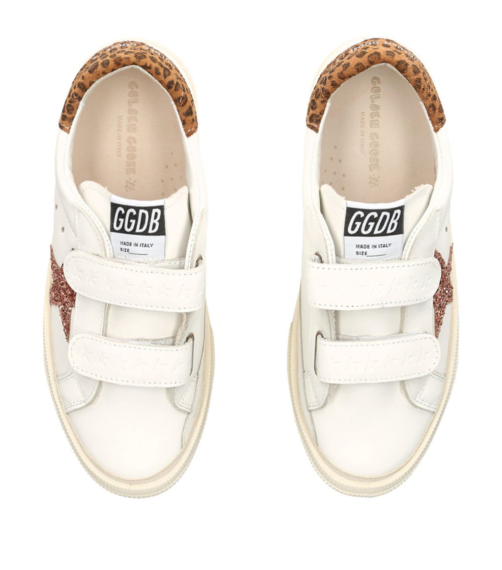 Golden Goose Golden Goose Leather May School Sneakers