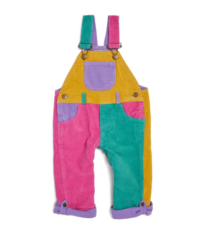 Dotty Dungarees Dotty Dungarees Corduroy Panelled Dungarees (6-24 Months)
