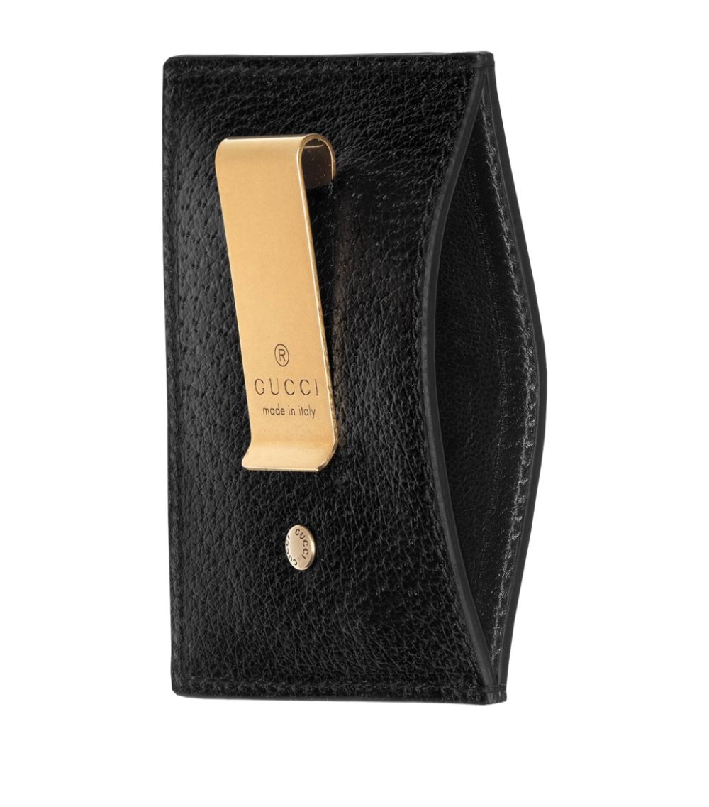 Gucci Gucci Leather Gg Marmont Money Clip