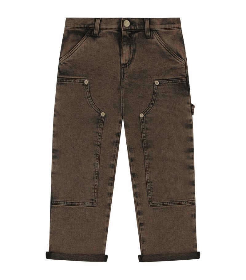 Dolce & Gabbana Dolce & Gabbana Kids Stretch-Cotton Cargo Jeans (2-6 Years)